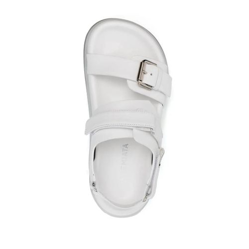 Premiata Sandales En Cuir À Boucles - Blanc - 38