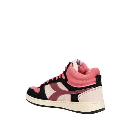 Diadora Baskets Montantes En Daim - Rose