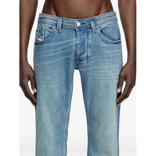 Diesel Jean À Coupe Droite - Bleu