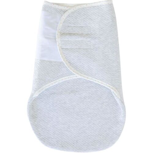 Domiva Couverture Emmaillotage Calin - Naissance - Coton/Polyester - Gris
