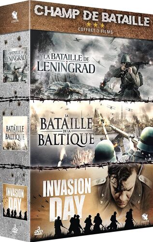 Champ De Bataille - Coffret : La Bataille De Leningrad + La Bataille De La Baltique + Invasion Day - Pack