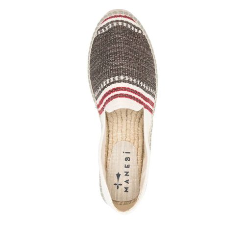 Manebi Espadrilles Double Sole - Tons Neutres - 40
