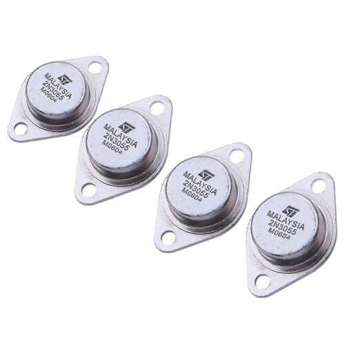 4 X 2n3055 15a 60v Npn Audio Power Transistor To-3