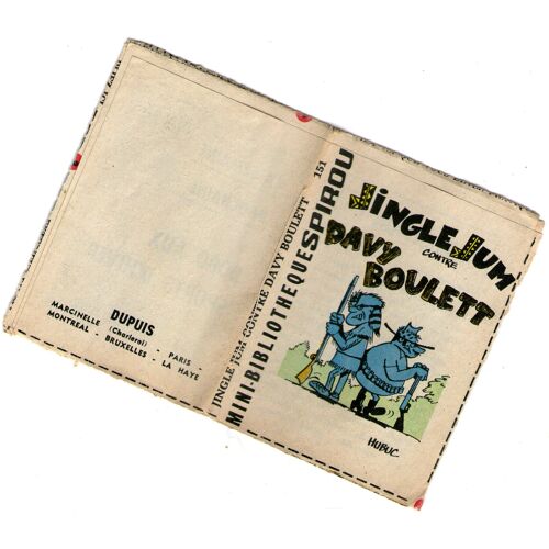 Mini Recit Spirou Jingle Jum Contre Davy Boulett 151  Hubuc