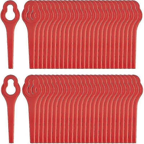 Pack De 50 Lames Compatibles Pour Coupe-Bordure Ferrex Aldi Far 20-I, Lames De Rechange Pour Ferrex Sans Fil