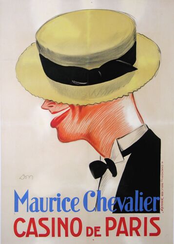 Affiche Maurice Chevalier