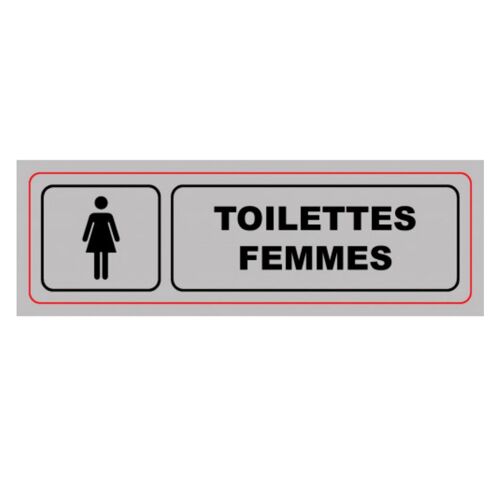 VISO PLAQUE DE SIGNALISATION TOILETTES FEMMES 3321360009920 SIGNALETIQUE PRO BAR CAFE RESTAURANT COMMERCE MAGASIN BUREAU ENTREPOT COMASOUND KARTEL CSK ONLINE