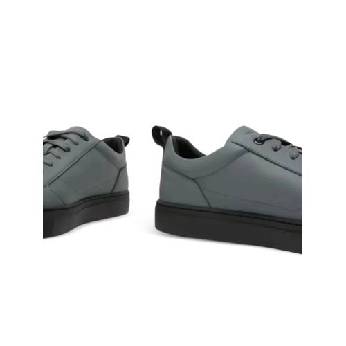 Hugo Baskets En Cuir À Empiècements - Gris