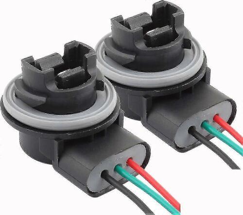 3157 T25 Adaptateur De Douilles D'ampoules Femelle Pour Ampoules De Feux De Freinage Automobile (Paquet De 2) 2 Tabs-Good