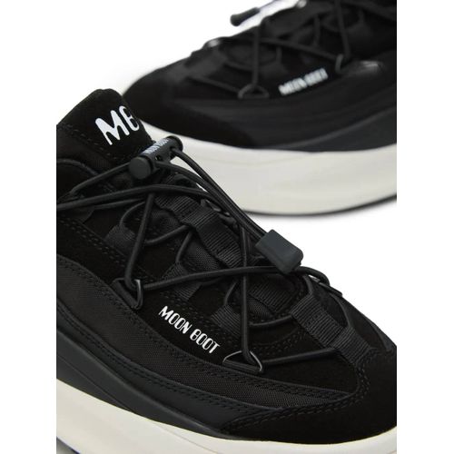 Moon Boot Baskets Plateforme À Logo Strassé - Noir