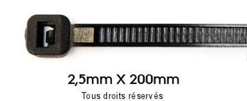 Collier De Serrage 2.5*200mm 2.5*200mm