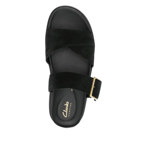Clarks Sandales Aristella À Plateforme - Noir