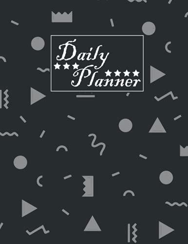 Daily Planner: Amazing Minimal Goal Setting Hourly Planner For You To Achieve Your Dream. One Page Per Day