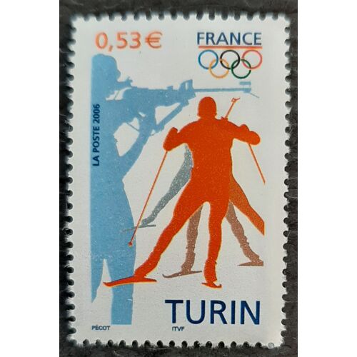 Timbre N°3876 - Jeux Olympiques D'hiver 2006 À Turin 