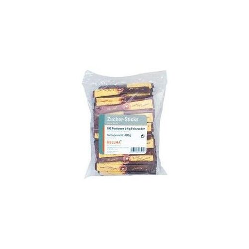 HELLMA sticks de sucre, dans un sachet en polyéthylène
