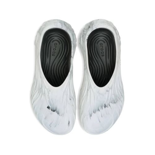 Crocs Mules Echo Wave 'marbled White' - Blanc