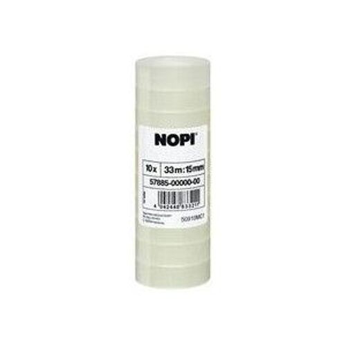 NOPI Klebefilm Shrink Tower, transparent, 19 mm x 66 m aus PP-...