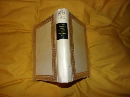 Sodome Et Gomorrhe, Edition De 1922 Avec Une Reliure Artisanale Plein Cuir