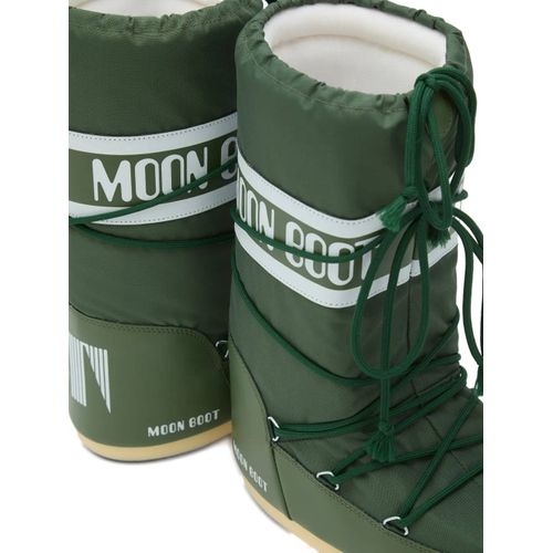 Moon Boot Bottines Matelassées À Lacets Icon - Vert
