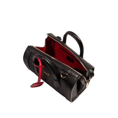 Lancel mini sac à main BCBG en cuir - Noir