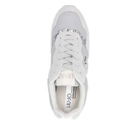 Liu Jo Baskets À Empiècements Pailletés - Gris