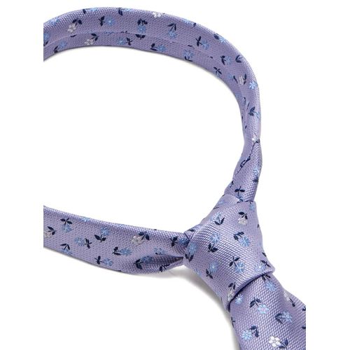 Paul Smith Foulard En Soie À Fleurs - Violet