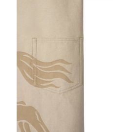 Burberry Robe Courte En Coton À Logo Ekd - Tons Neutres