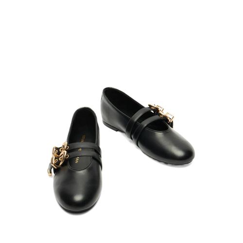 Stuart Weitzman Ballerines Maeve 35 À Bride Arrière - Noir