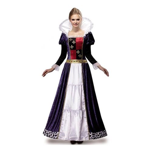 Déguisement De Reine Médiévale De Luxe Pour Femme Taille M-L