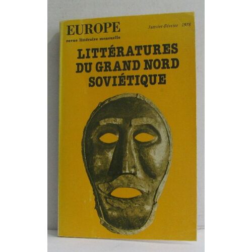Europe Janvier-Février 1978 Littératures Du Grand Nord Soviétique