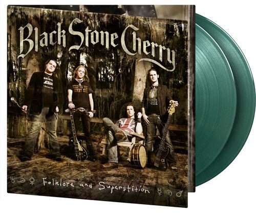 Black Stone Cherry - Folklore & Superstition - Limited Gatefold 180-Gram Green Colored Vinyl [Vinyl Lp] Colored Vinyl, Gatefold Lp Jacket, Green, Ltd Ed, 180 Gram, Holland - Import