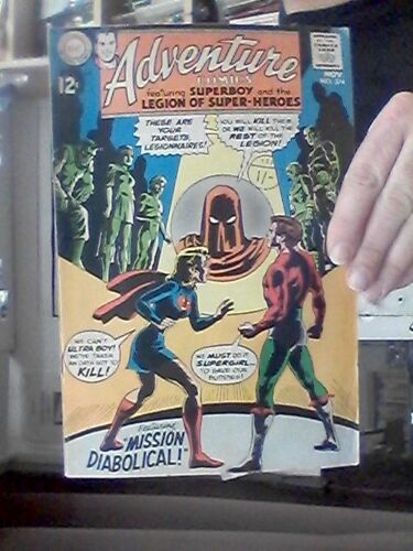 Adventure Comics 374 Tales Of The Legion Of Super Heroes Nov 1968 Dc