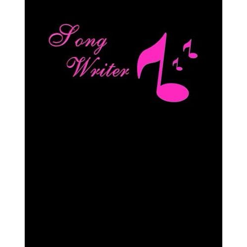 Song Writer: Song Writer Studio Notebook, Blank Manuscript Paper For No. 1 Hits!, Sheet Music Book, Indexed Music Workbook