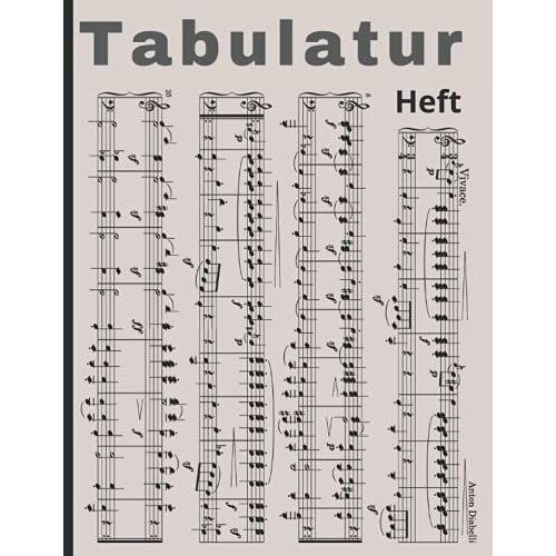 Tabulatur Heft: Tabulatur Heft Guitarre Ukulele