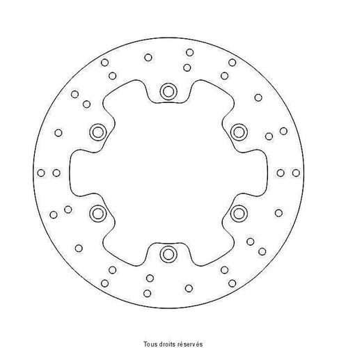 Kit Brake - Disque Frein Suzuki Ø300x142x121 Nbtrou6xø10,5