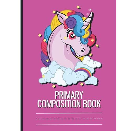 Composition Notebook: Unicorn Composition Notebooks College Ruled Lined Pages Book | Wide Ruled Composition Notebook Journal For School Office Or ... Copybook For College Teens & Kids, 120 Pa