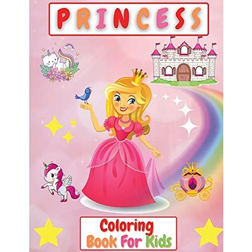 Princess Coloring Book For Kids