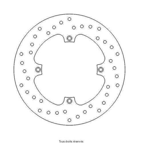 Kit Brake - Disque Frein Ducati Ø220x125x108,5 Nbtrou4xø8,5
