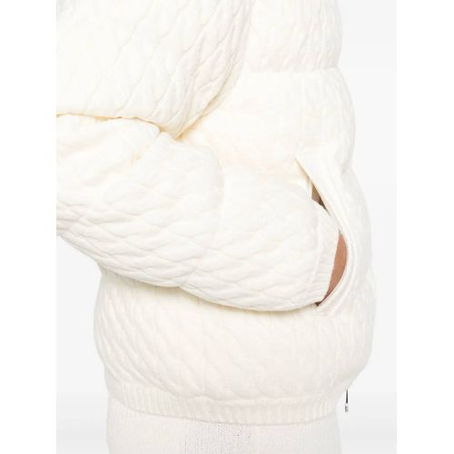 Moncler Doudoune À Capuche - Blanc