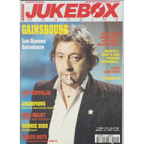 Jukebox  N° 94 : Gainsbourg