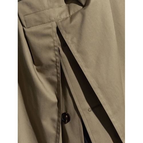 Balenciaga Trench Ceinturé À Boutonnière Croisée - Tons Neutres