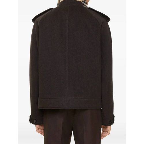 Burberry Veste En Cachemire - Marron