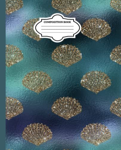 Journal And Sketchbook: Composition Size (7.5"X9.75") With Lined And Blank Pages, Perfect For Journal, Doodling, Sketching And Notes: Mermaid