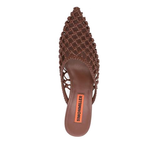 Simon Miller Mules Knotted Gala 60 Mm - Marron