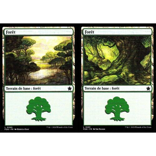 Forêt X2 - Magic - Fondations Vf - C - 280-281