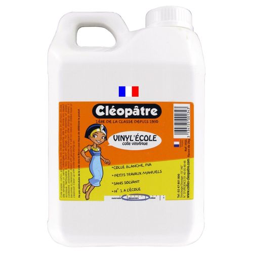 Cléopâtre Bidon De 5 Litres De Colle Blanche Vinylique
