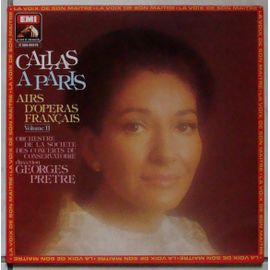 Callas À Paris : Airs D'opéras Français ( Volume Ii / Volume 2 )