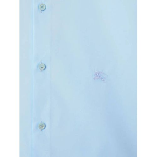 Burberry Chemise En Coton - Bleu