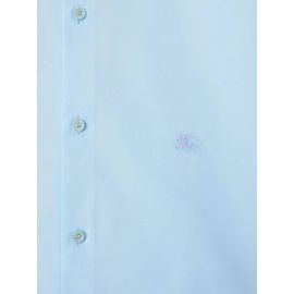 Burberry Chemise En Coton - Bleu