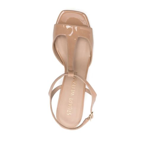 Stuart Weitzman Sandales Flareblock 75 Mm - Tons Neutres - 36-37